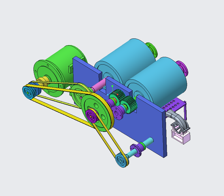 花生脱壳机的设计及运动仿真【三维PROE建模+16张CAD图纸+说明书】